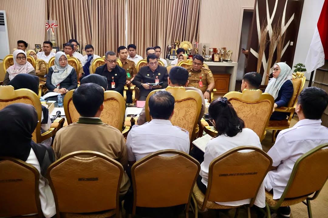 Rapat Koordinasi Penyelenggaraan Program Makan Bergizi Gratis (MBG) Tingkat Kota Banjarbaru